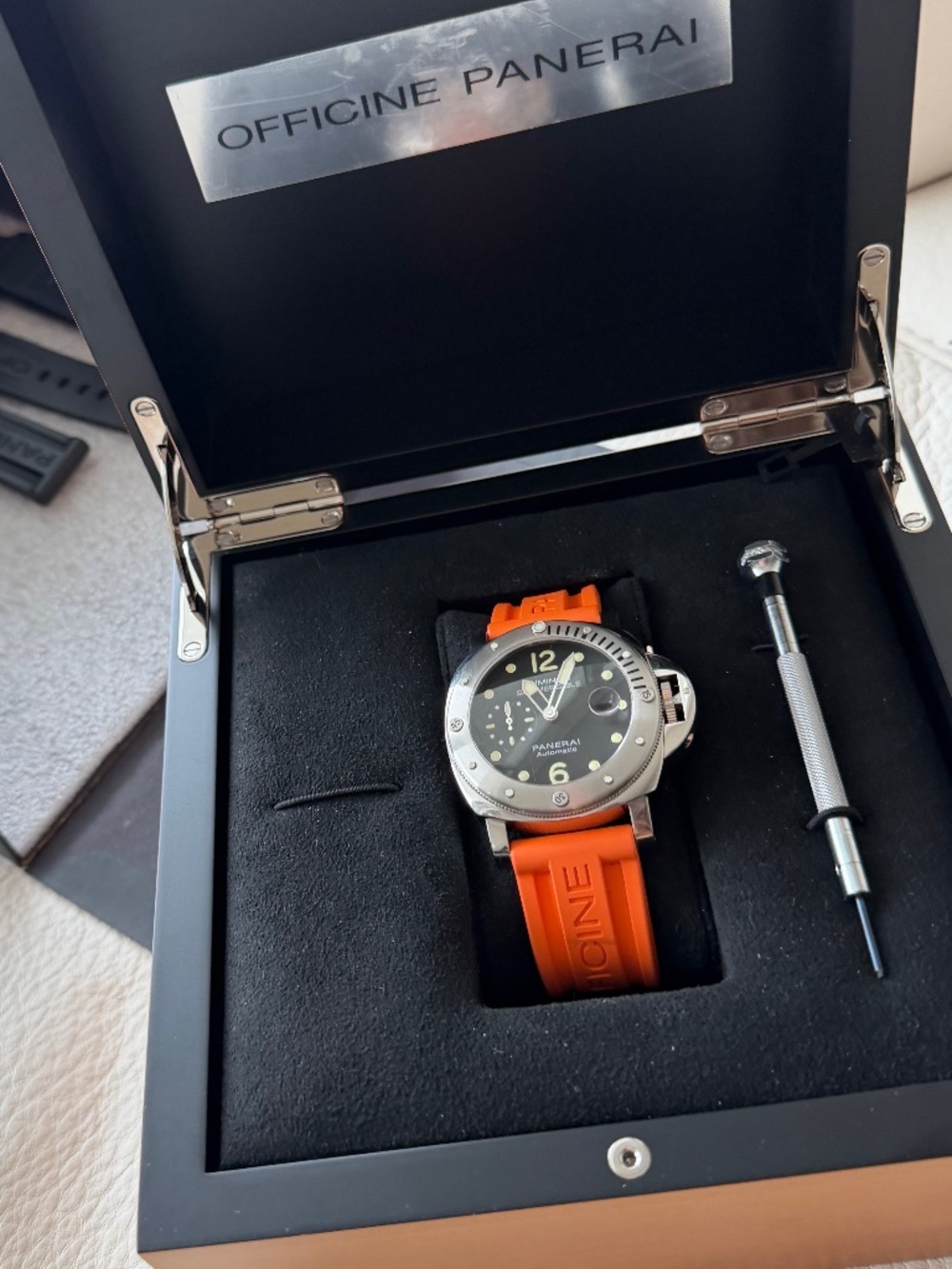 🧡 Officine Panerai Luminor Submersible 1950 3 Days Automatic - PAM 00682 🧡